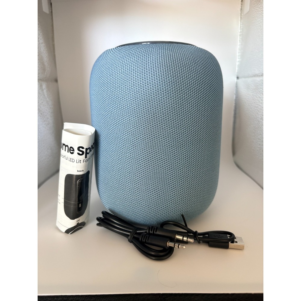 Chug Home Speaker LED Lit Fabric Speaker - Blue - NIB - Picture 2 of 5